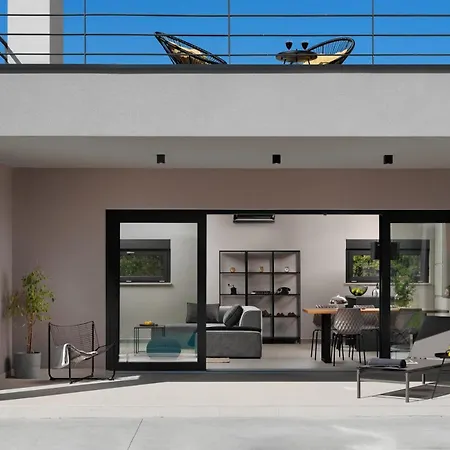 فيلة Median For 10 People With Sea View, Kids Playground & Pet Friendly - Only 3 Km From